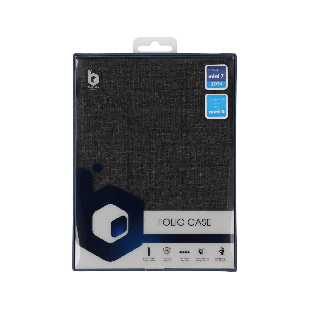 เคส Blue Box iPad Mini7 Black