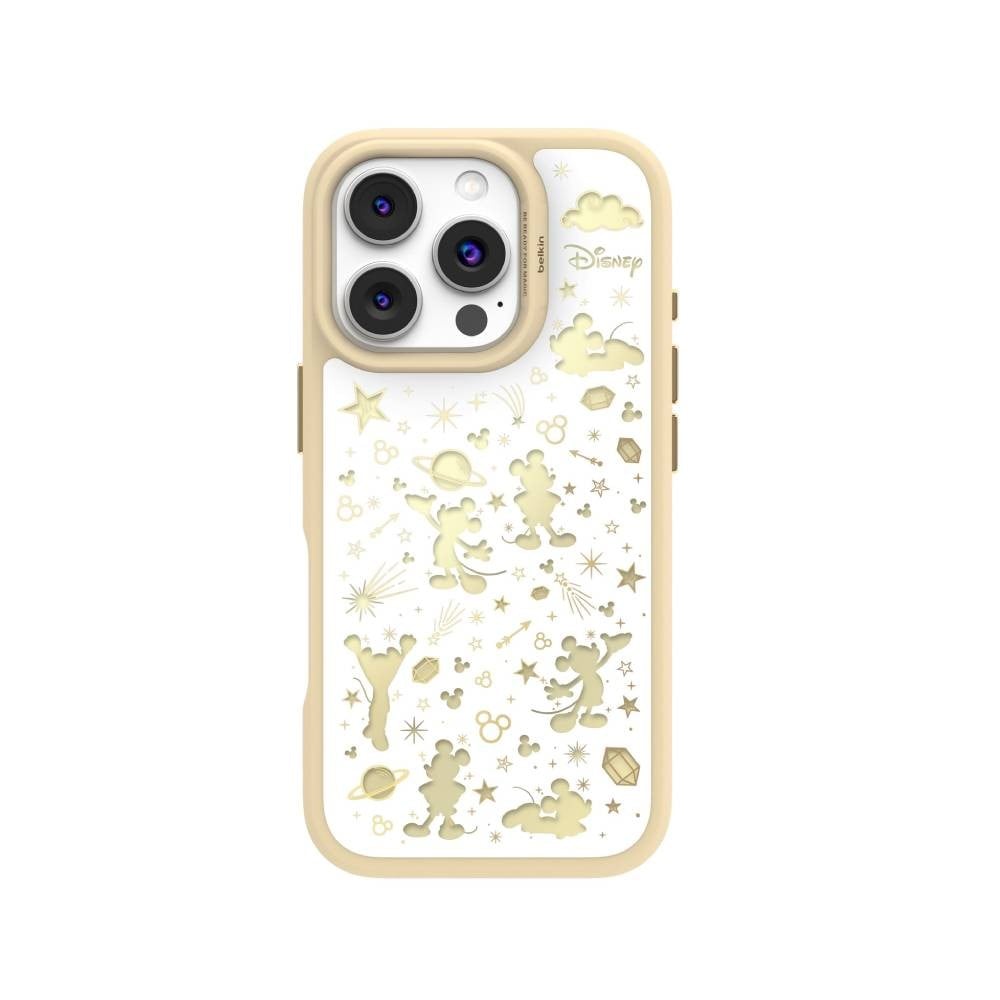 เคส Belkin iPhone 16 Pro Magnetic Star Mickey - White