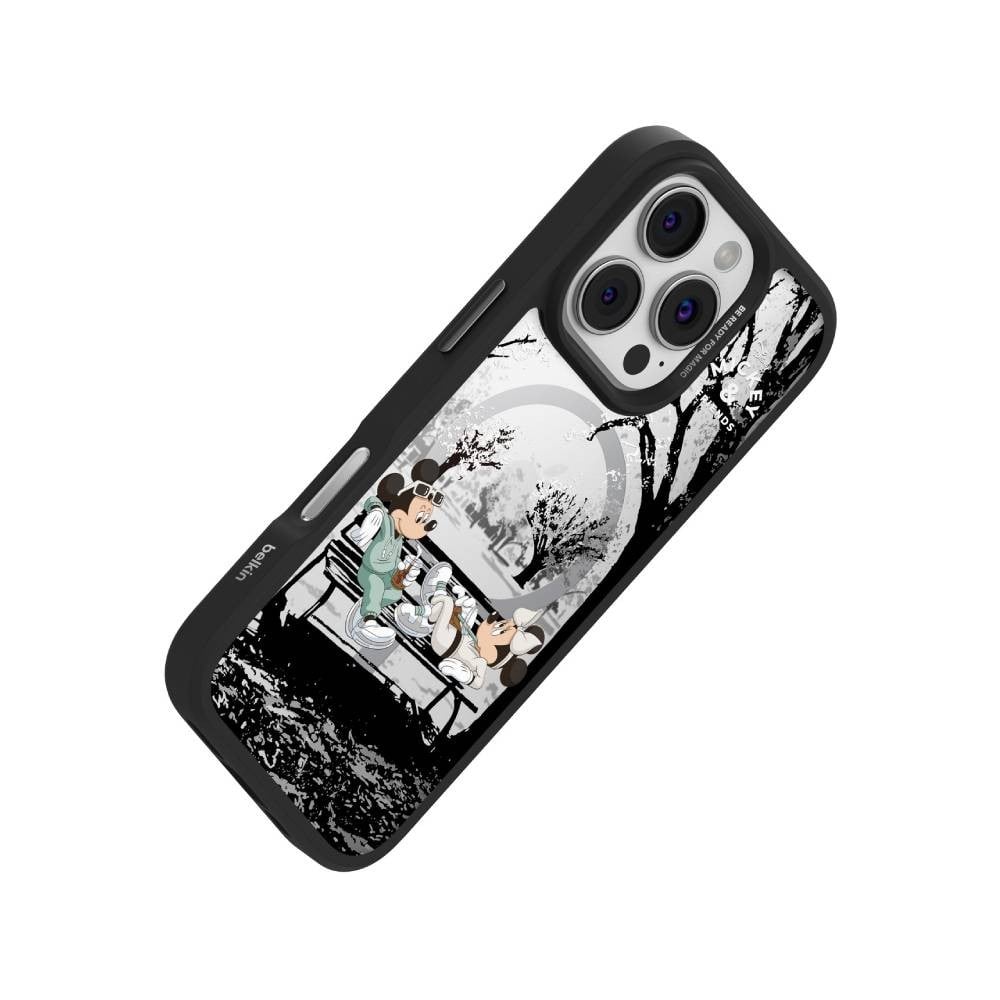 เคส Belkin iPhone 16 Pro Max Magnetic Mickey & Minnie - Black