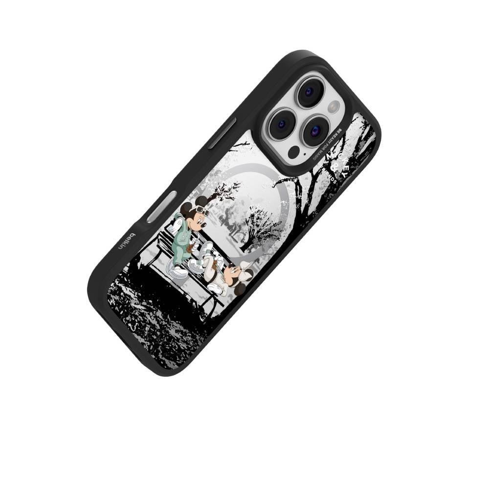 เคส Belkin iPhone 16 Pro Magnetic Mickey & Minnie - Black