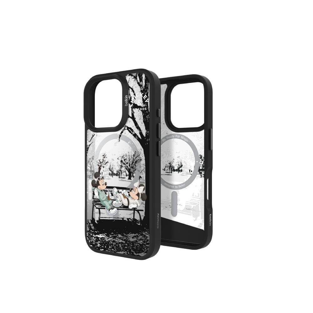 เคส Belkin iPhone 16 Pro Magnetic Mickey & Minnie - Black