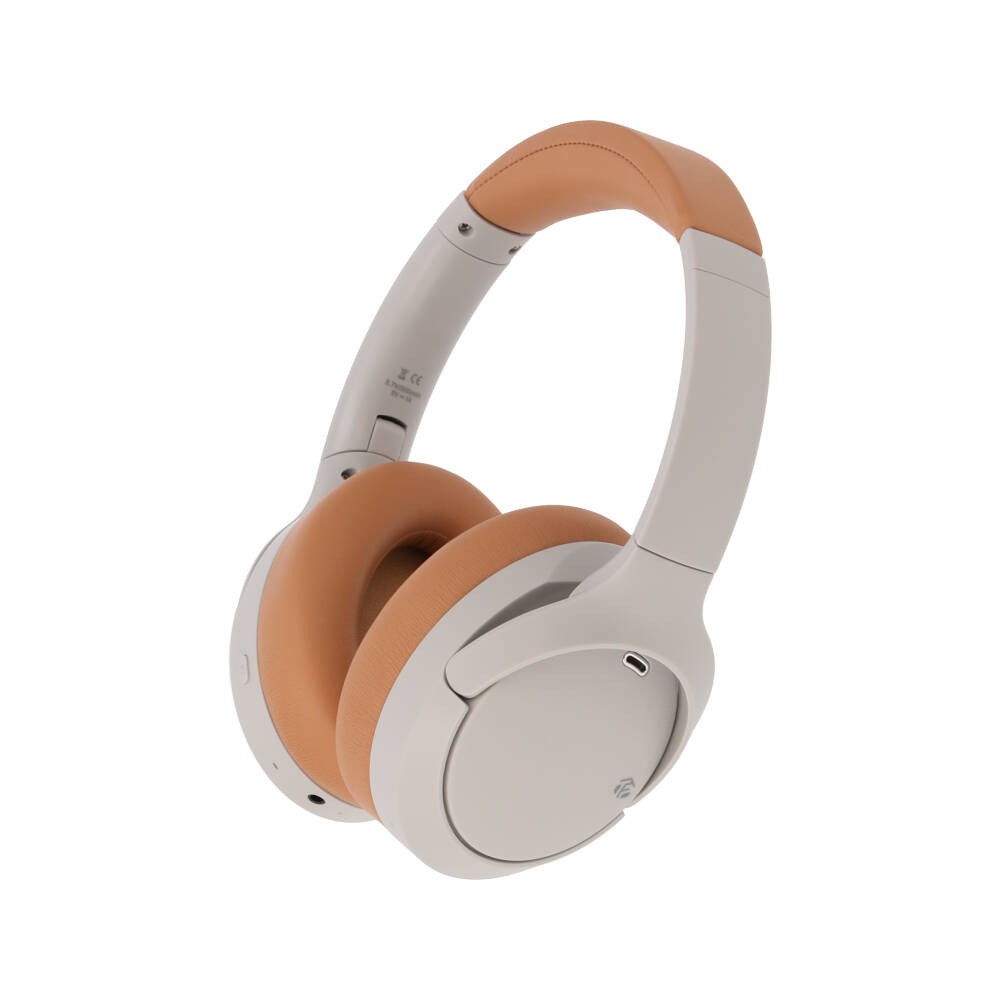 หูฟังไร้สาย TECHPRO PulseWave ANC TP-HP03 Misty Walnut