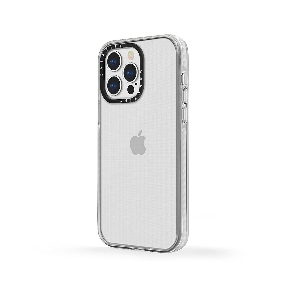 CASETiFY เคส iPhone 13 Pro Impact Clear Frost
