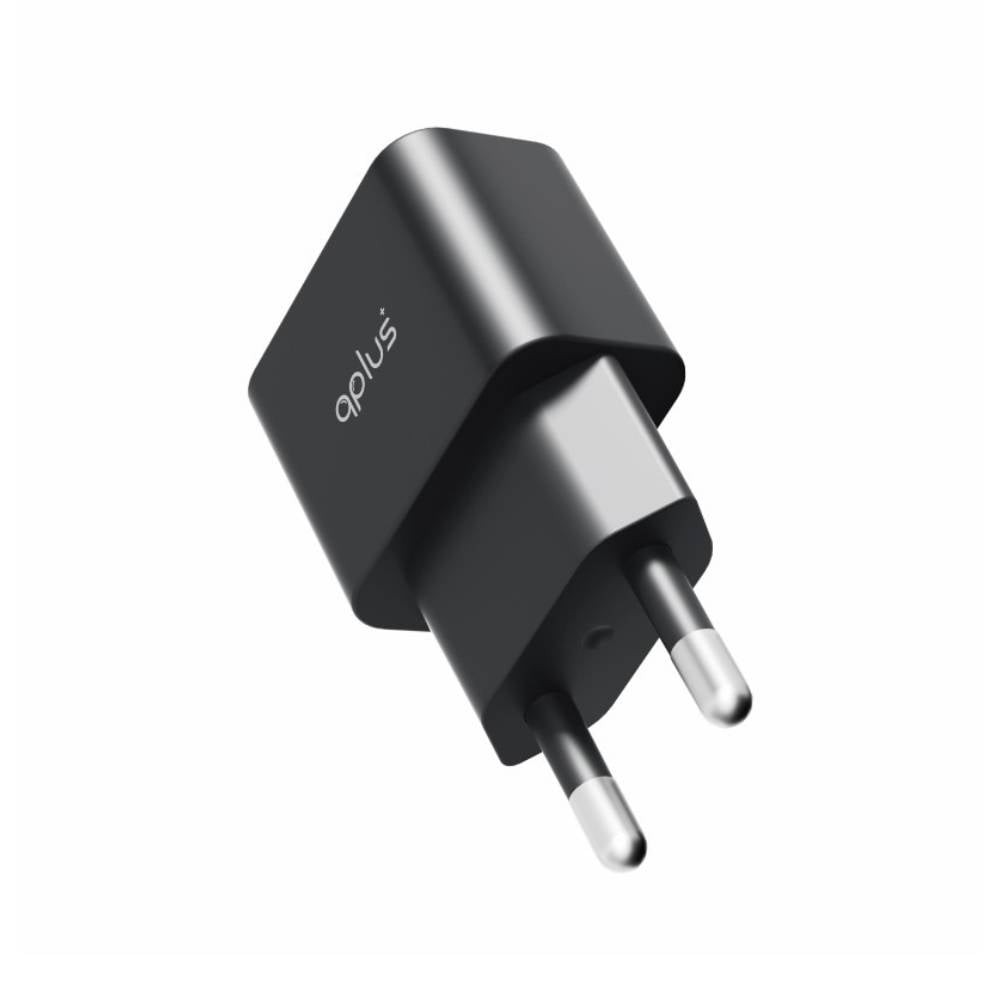 อะแดปเตอร์ QPLUS Wall USB Charger 1 USB-C (PD25W/PPS) Black (APP26) (TISI)