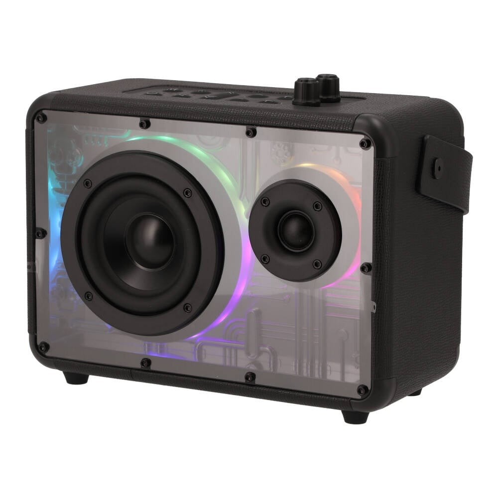 ลำโพง TECHPRO Wireless Speaker RGB Lynx01 Black