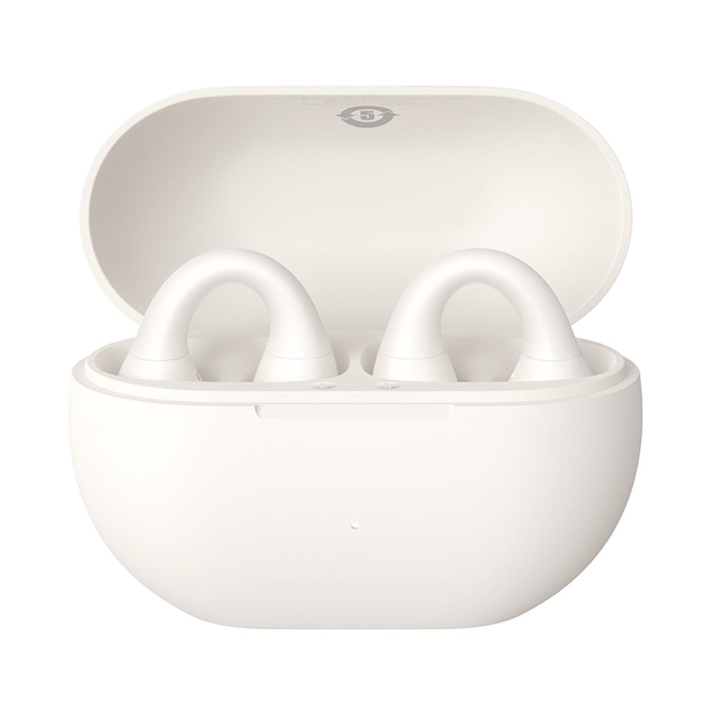 หูฟังไร้สาย Baseus Bass 15 Clip Open-Ear TWS Stellar White