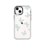 Casetify Casing for iPhone 13 (6.1 inch) Impact Case Glitter Collection Butterflies Butterfly Cinderella (CTF-4444151-16003241)