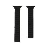 Blue Box สาย Apple Watch Strap Series 6,7,8,9,SE1,SE2 (40/41mm) Leather Link Black