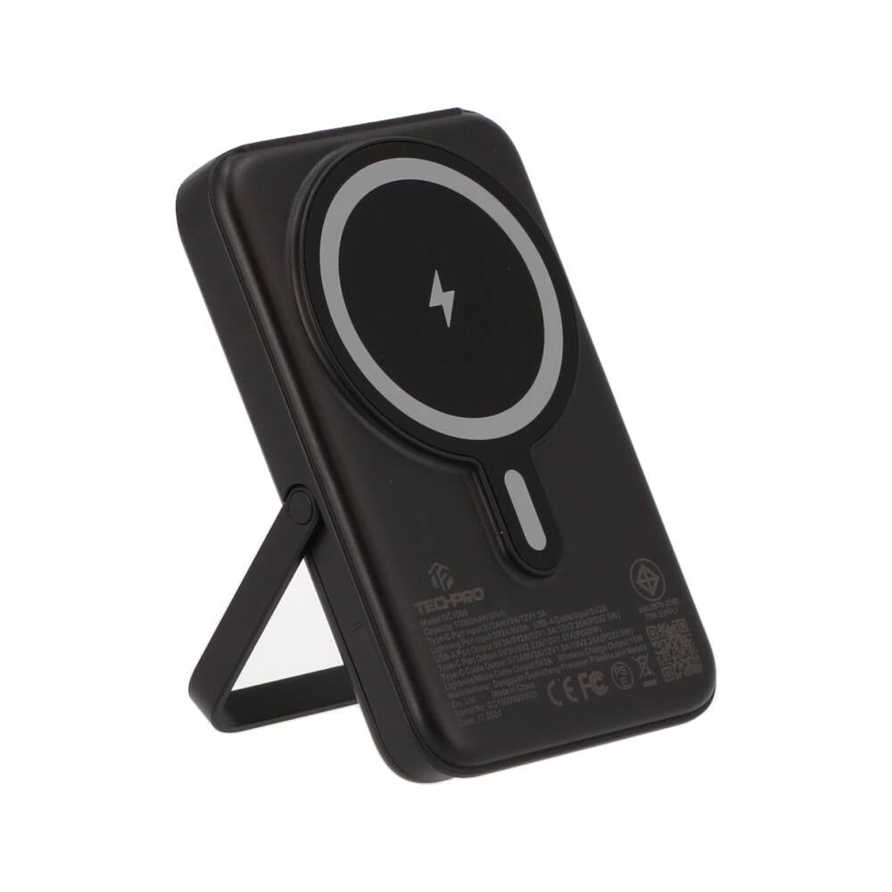 พาวเวอร์แบงค์ TECHPRO 10,000 mAh Built-in Cable Magnetic Charger GC1009