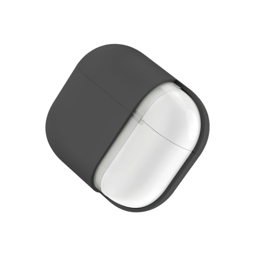 เคส Uniq AirPods 4 Lino Silicone Ash Grey