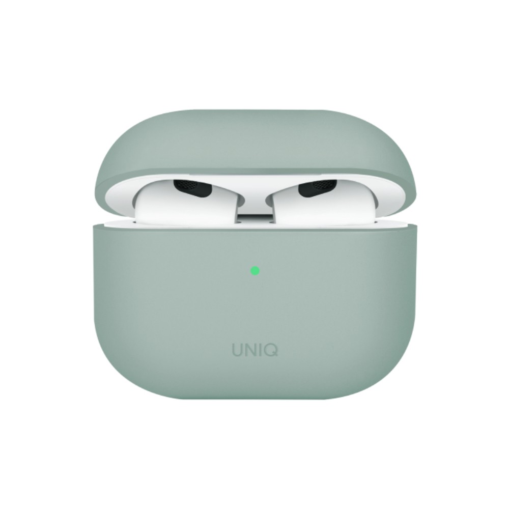 เคส Uniq AirPods 4 Lino Silicone Iceplant Green