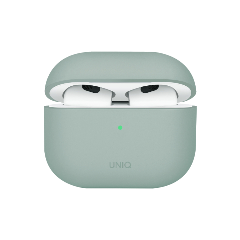 เคส Uniq AirPods 4 Lino Silicone Iceplant Green