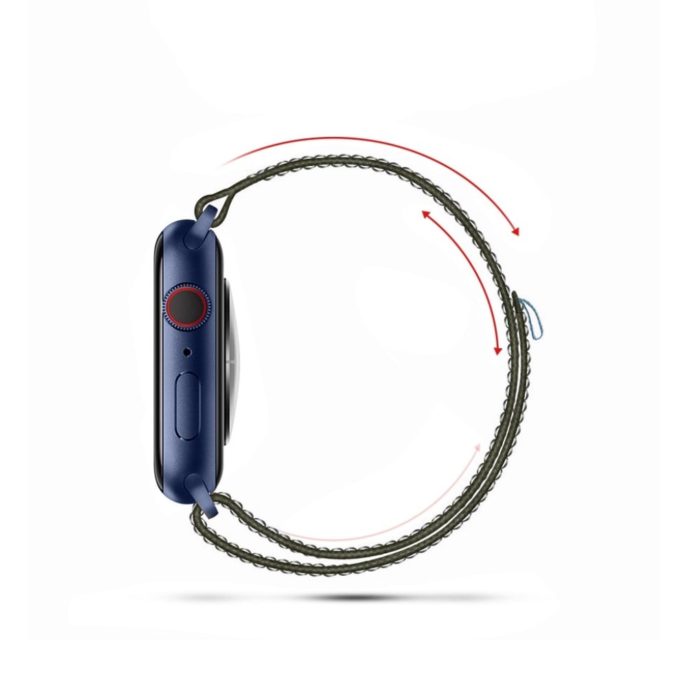 Mutural สาย Apple Watch Strap Series 6,7,8,9 (38/40/41mm) Seasonal Yarn Grey