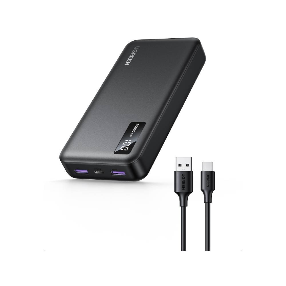 พาวเวอร์แบงค์ Ugreen 20000 mAh PD3.0 PB312-25683 Black