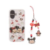 Blue Box x Mickey & Friend เคส iPhone 16 Tsum Tsum Mickey&Minnie in love with Magnetic