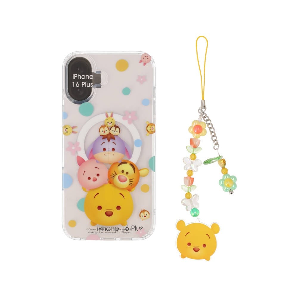 Blue Box x Mickey & Friend เคส iPhone 16 Plus Tsum Tsum Winnie Chip&Dale with Magnetic