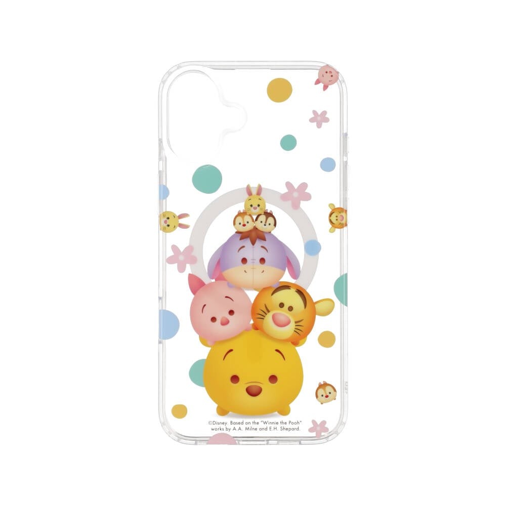 Blue Box x Mickey & Friend เคส iPhone 16 Plus Tsum Tsum Winnie Chip&Dale with Magnetic