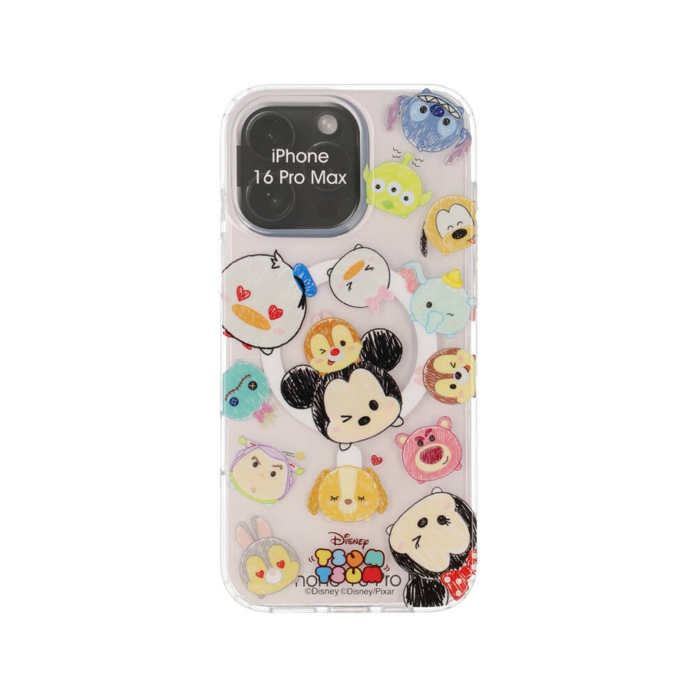 Blue Box x Mickey & Friend เคส iPhone 16 Pro Max Tsum Tsum with Magnetic