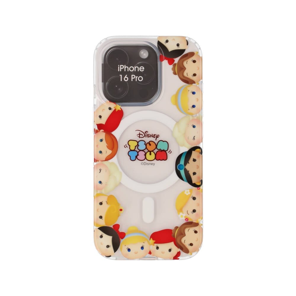 Blue Box x Mickey & Friend เคส iPhone 16 Pro Tsum Tsum Princess With Manetic