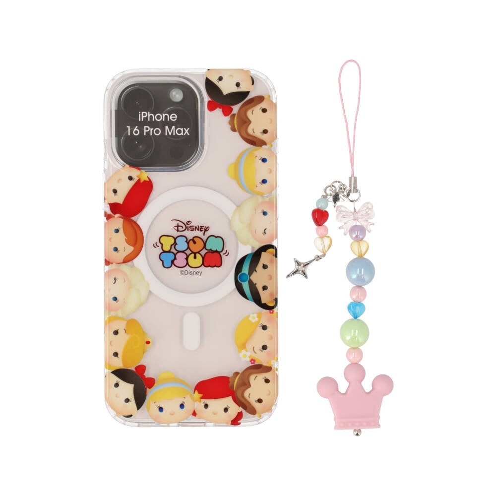 Blue Box x Mickey & Friend เคส iPhone 16 Pro Max Tsum Tsum Princess with Magnetic