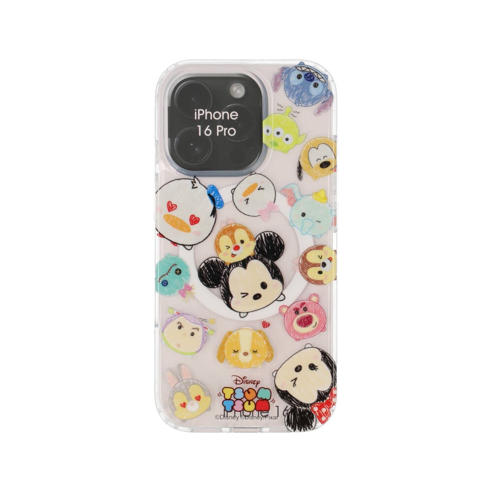 Blue Box x Mickey & Friend เคส iPhone 16 Pro Tsum Tsum with Magnetic