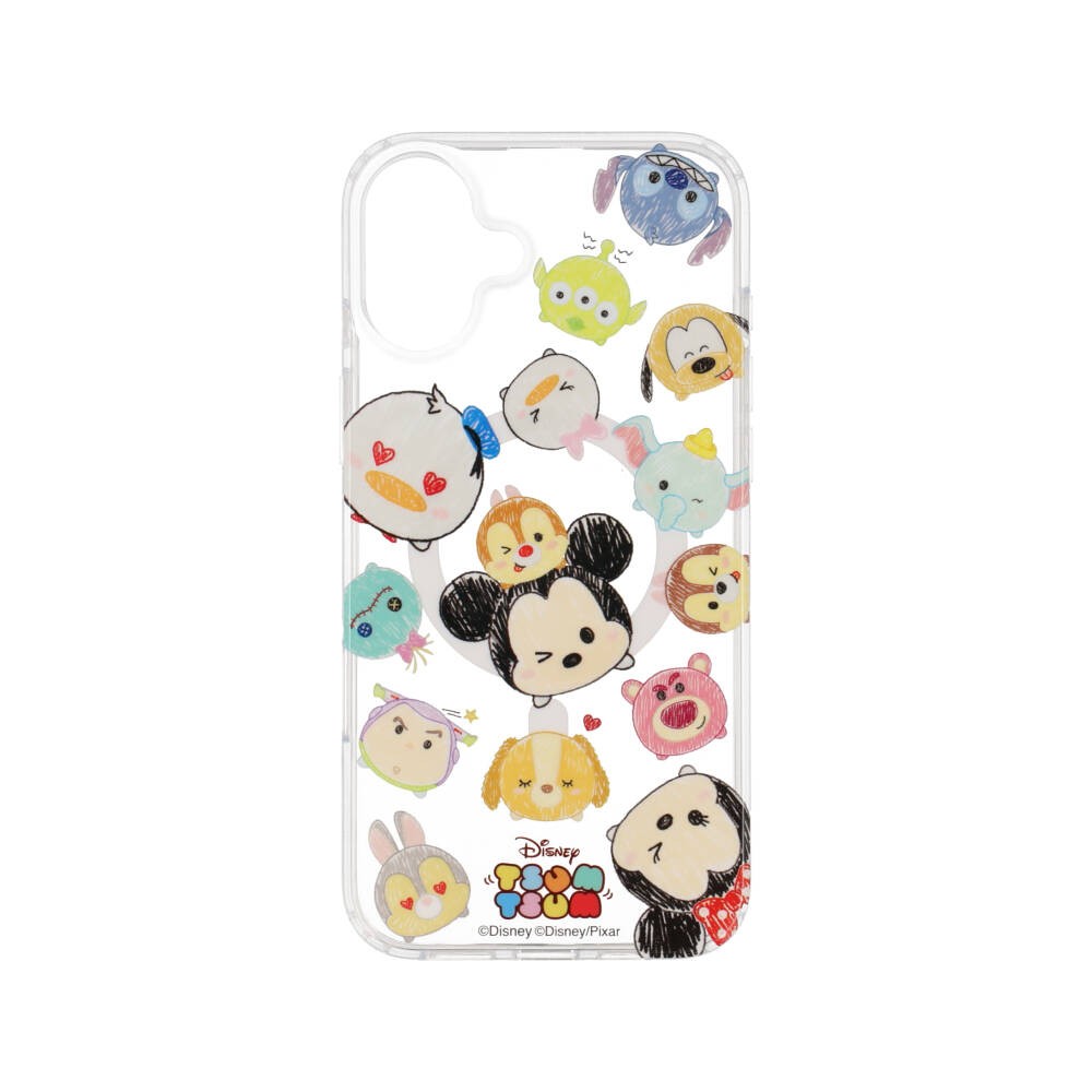 Blue Box x Mickey & Friend เคส iPhone 16 Plus Tsum Tsum with Magnetic