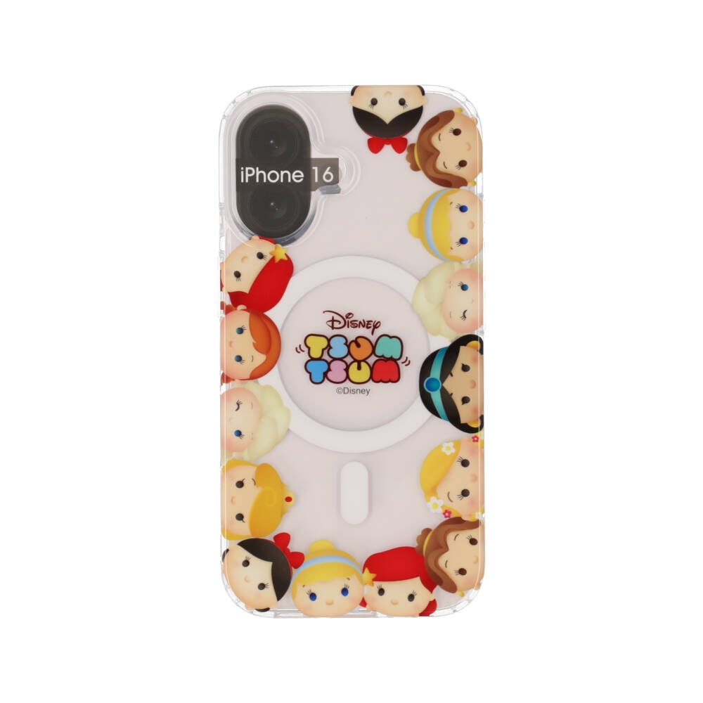 Blue Box x Mickey & Friend เคส iPhone 16 Tsum Tsum Princess with Magnetic