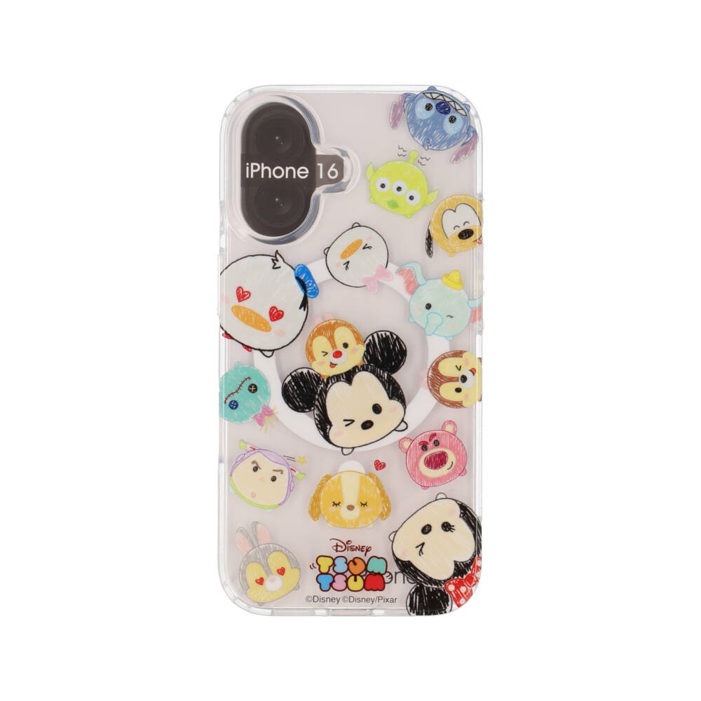 Blue Box x Mickey & Friend เคส iPhone 16 Tsum Tsum with Magnetic