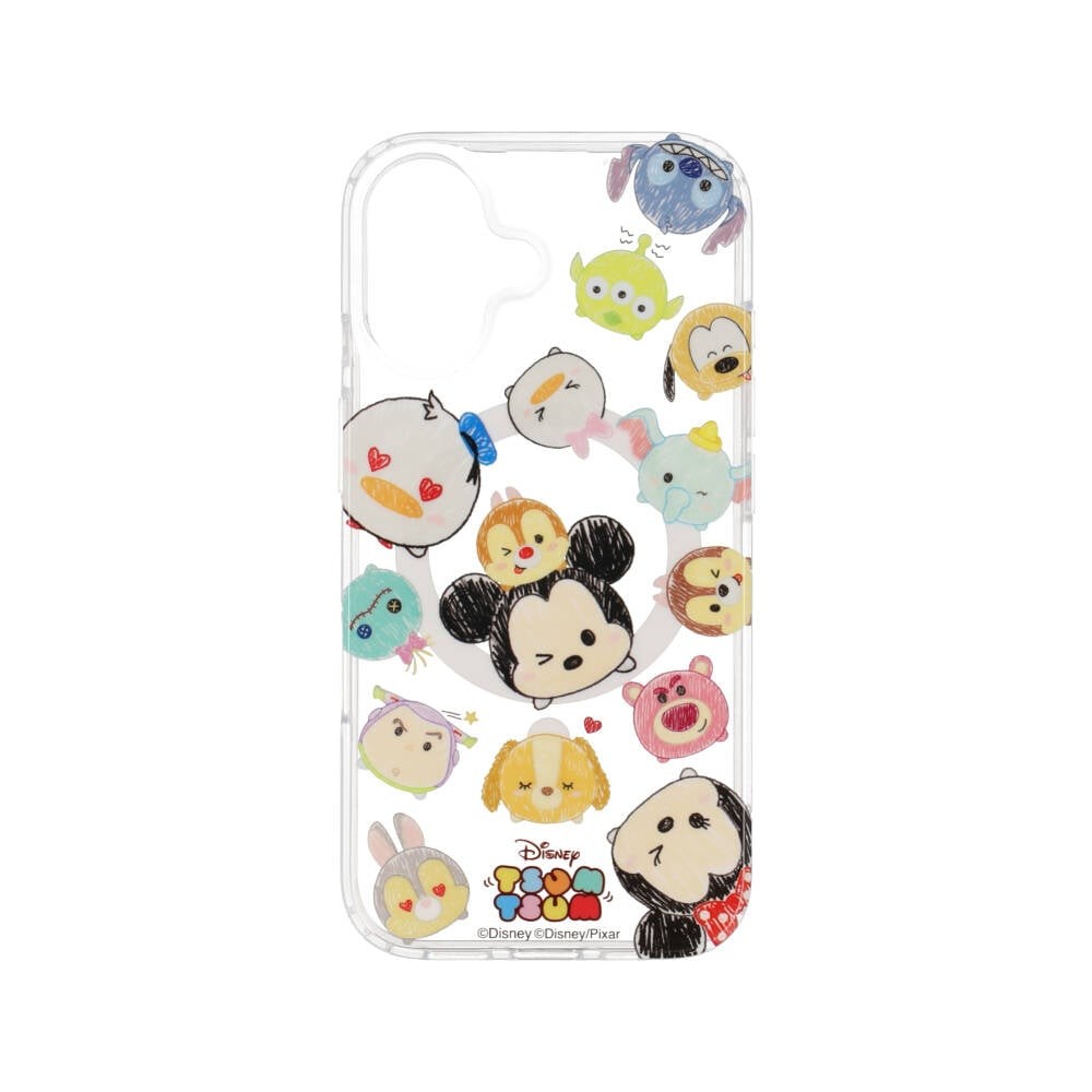 Blue Box x Mickey & Friend เคส iPhone 16 Tsum Tsum with Magnetic