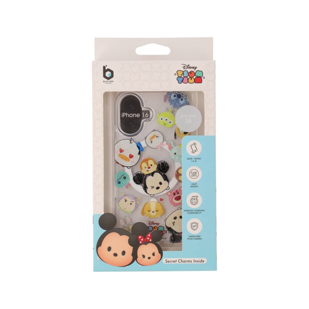 Blue Box x Mickey & Friend เคส iPhone 16 Tsum Tsum with Magnetic