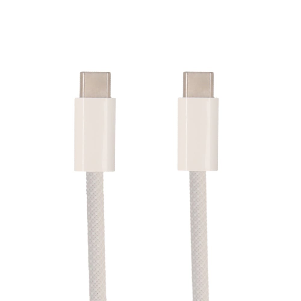 สายชาร์จ TITANV USB-C to USB-C MagCord Cable 60W Super Fast Charge 1M. Knitting White (TI-C08)