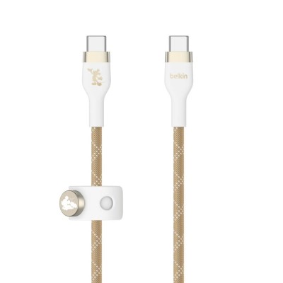 สายชาร์จ Belkin USB-C to USB-C Cable 60W 2M. White - Mickey Mouse