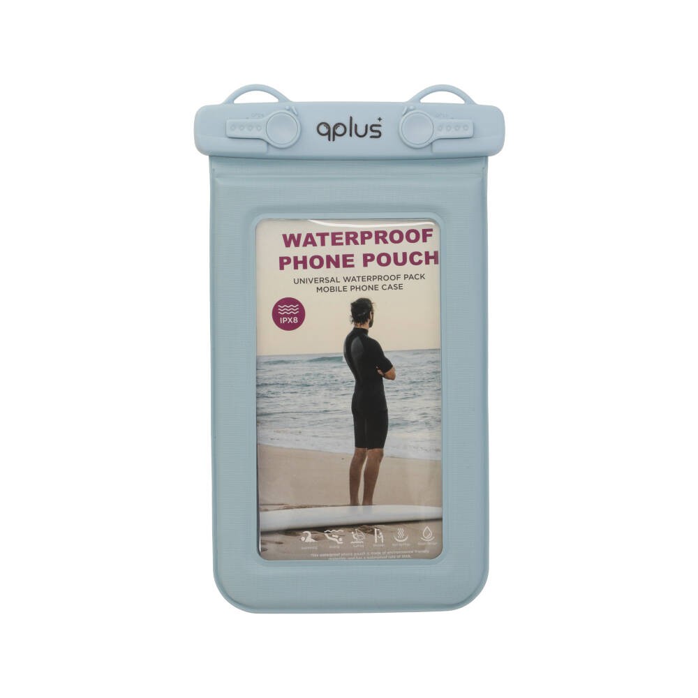 ซองกันน้ำ QPLUS Waterproof Phone Pouch Blue