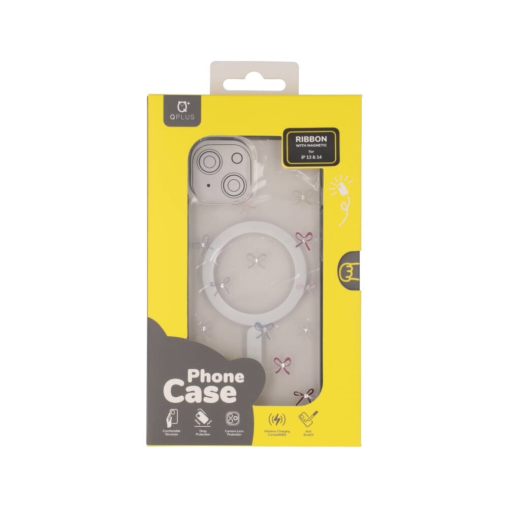เคส QPLUS iPhone 13/14 Ribbon with Magnetic
