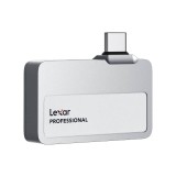 ฮาร์ดดิสก์ Lexar SSD Ext Professional Go Portable SL400 1TB Silver