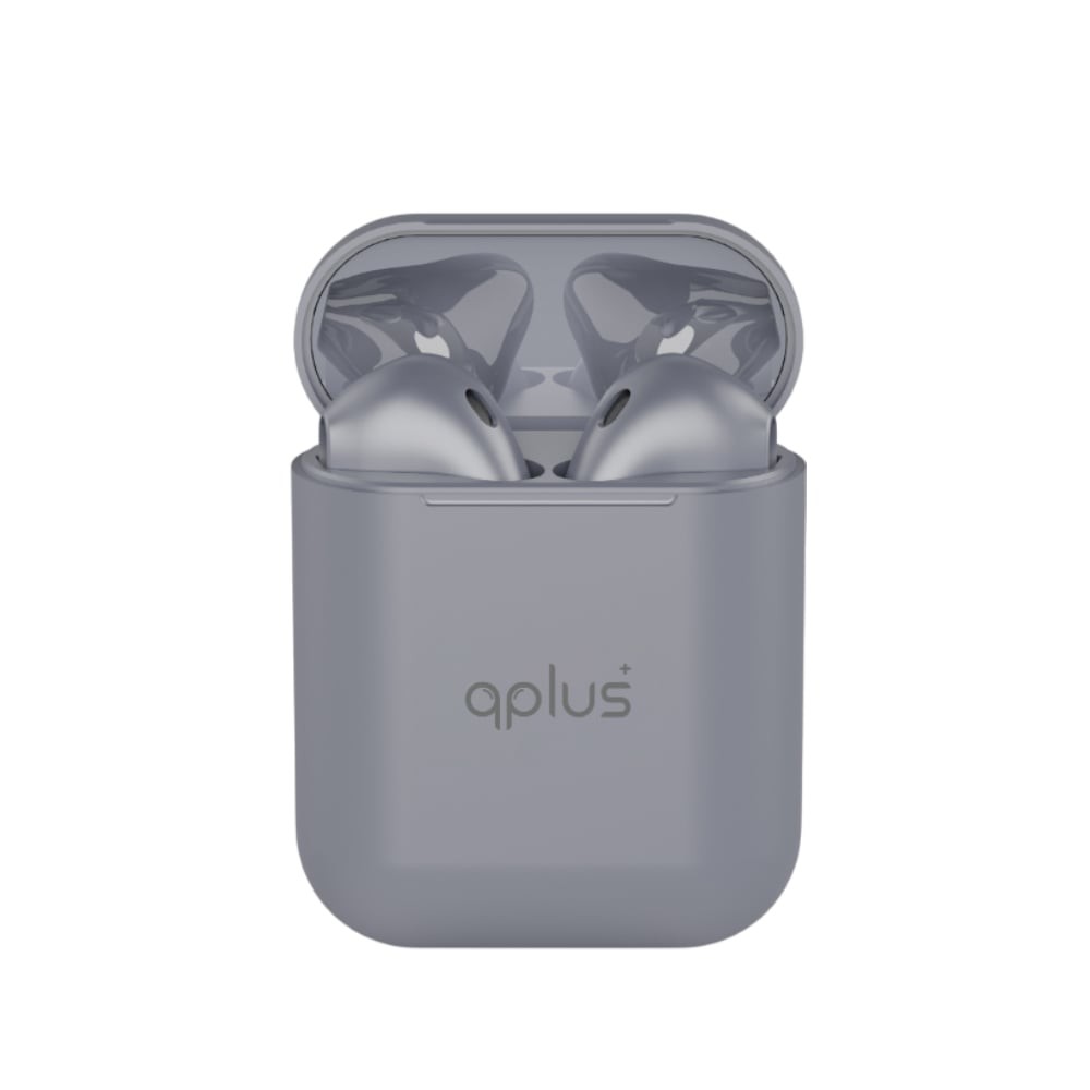 หูฟังไร้สาย QPLUS BT12 V5.3 Grey