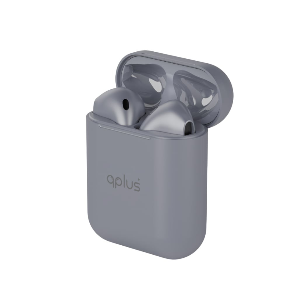 หูฟังไร้สาย QPLUS BT12 V5.3 Grey