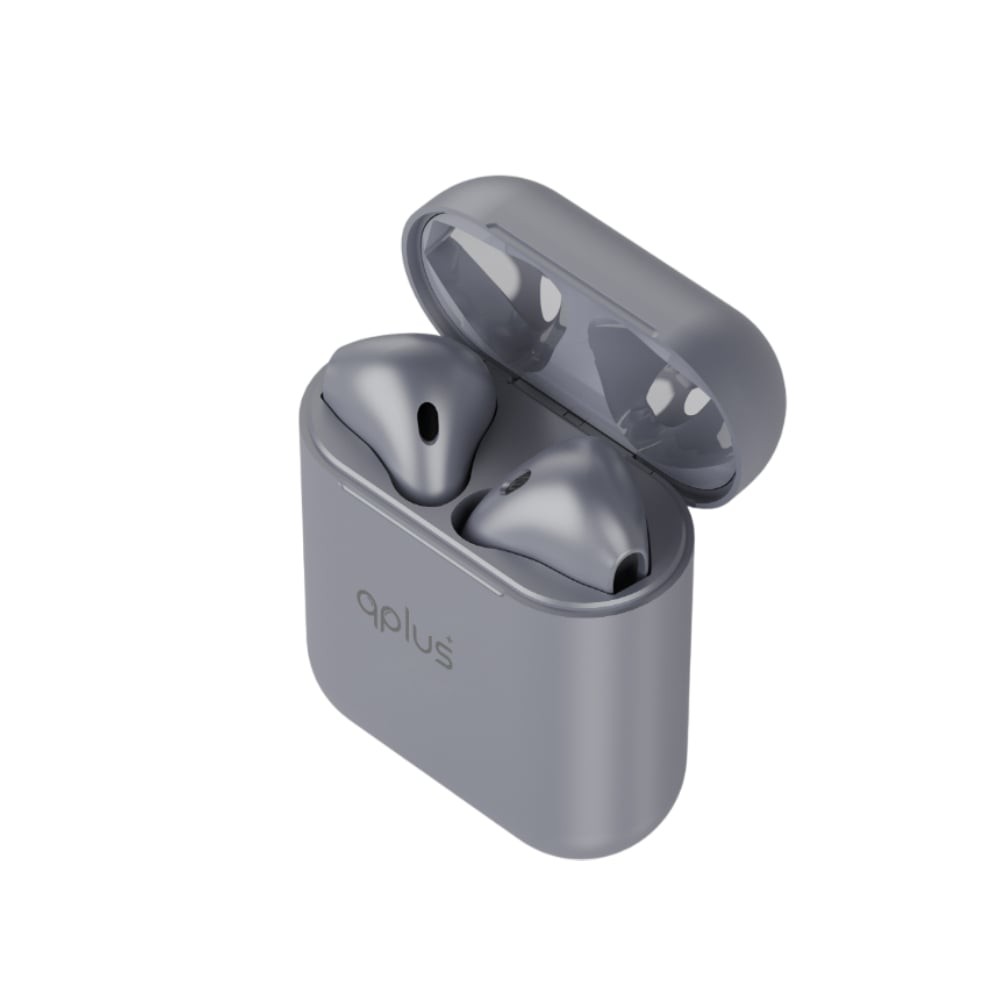 หูฟังไร้สาย QPLUS BT12 V5.3 Grey