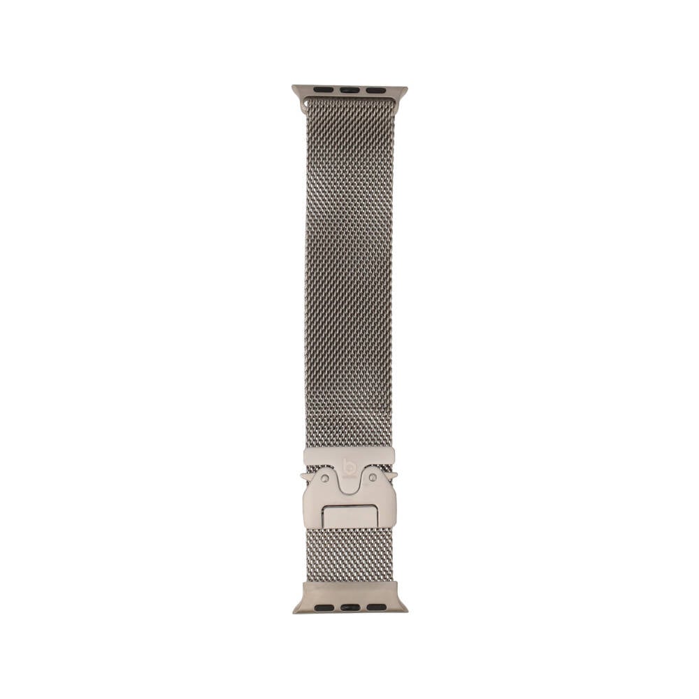 Blue Box สาย Apple Watch Strap Series 6,7,8,9,10,SE1,SE2 (39/40/41/42mm) New Metal Tile Silver