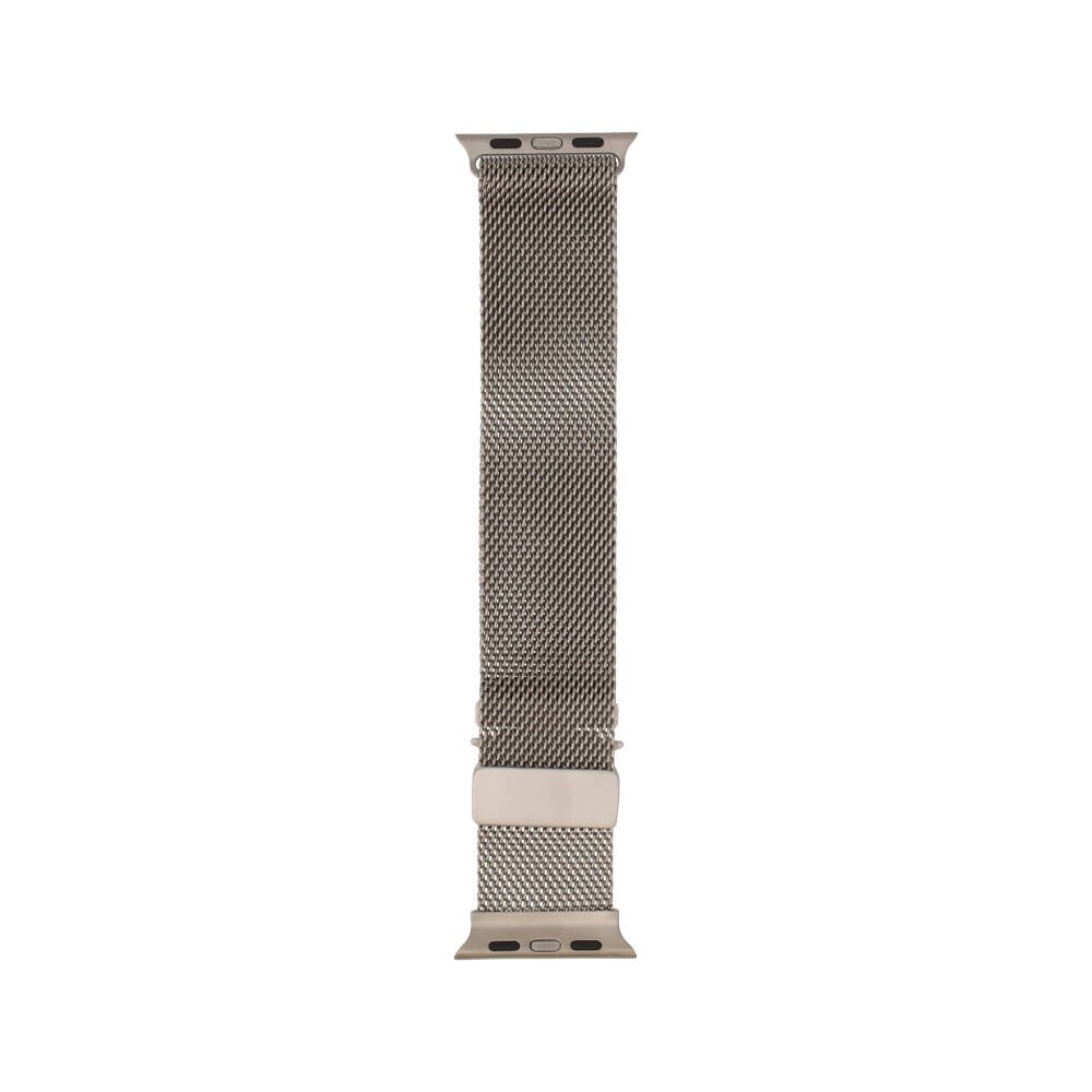 Blue Box สาย Apple Watch Strap Series 6,7,8,9,10,SE1,SE2 (39/40/41/42mm) New Metal Tile Silver