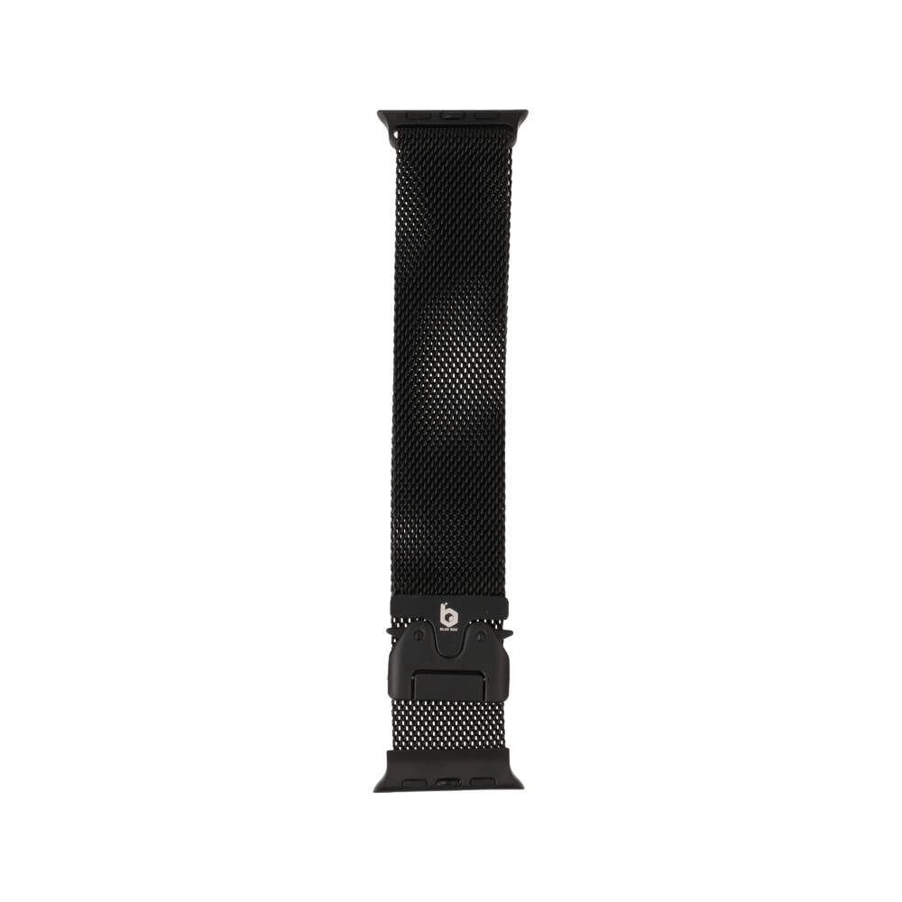 Blue Box สาย Apple Watch Strap Series 6,7,8,9,10,SE1,SE2 (39/40/41/42mm) New Metal Tile Black