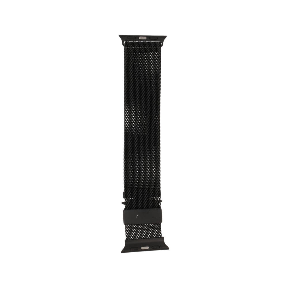 Blue Box สาย Apple Watch Strap Series 6,7,8,9,10,SE1,SE2 (39/40/41/42mm) New Metal Tile Black