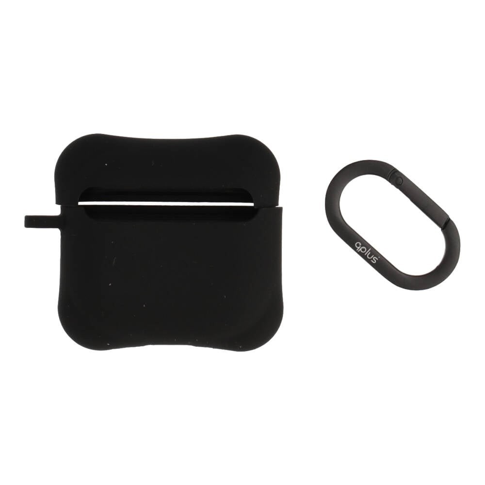 เคส QPLUS AirPods 4 Liquid Silicone Black