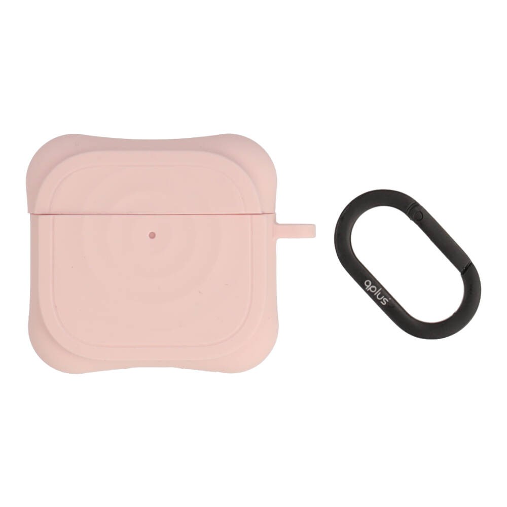 เคส QPLUS AirPods 4 Liquid Silicone Pink