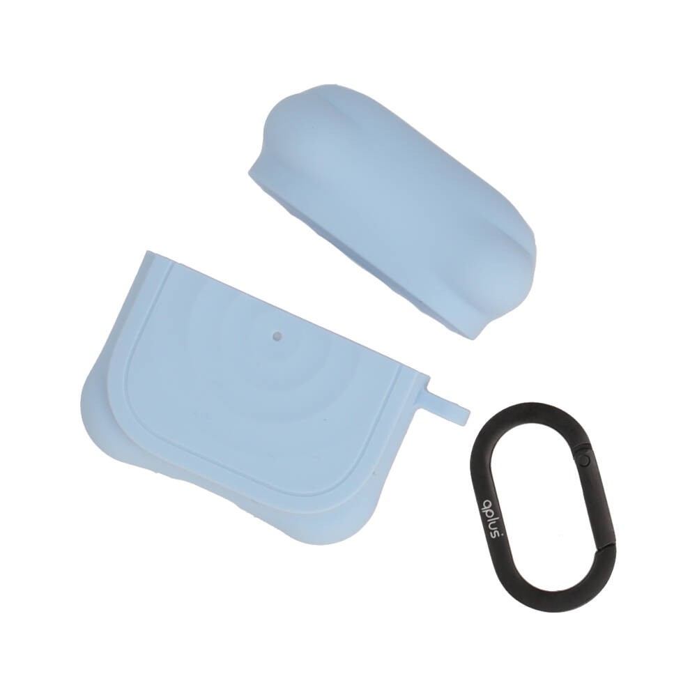 เคส QPLUS AirPods 4 Liquid Silicone Blue