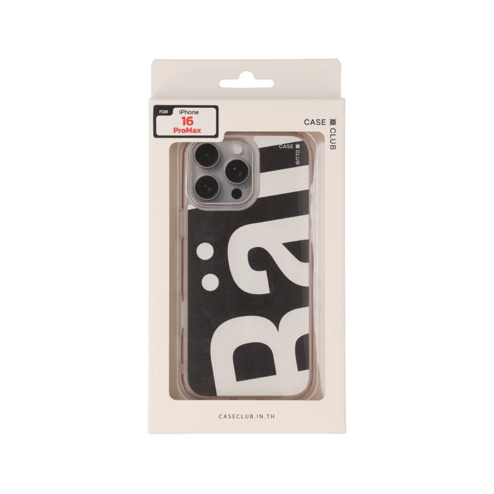 Rally x CASE CLUB เคส iPhone 16 Pro Max Clear MagSafe Rally Movement