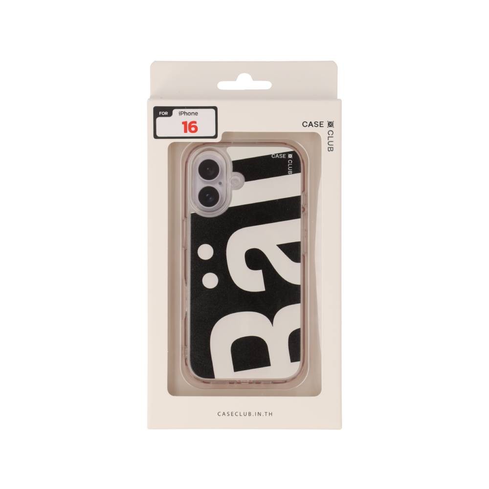Rally x CASE CLUB เคส iPhone 16 Clear MagSafe Rally Movement
