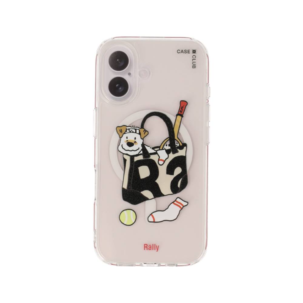 Rally x CASE CLUB เคส iPhone 16 Clear MagSafe Mr.Punky’s Tote