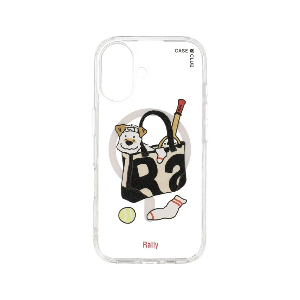 Rally x CASE CLUB เคส iPhone 16 Clear MagSafe Mr.Punky’s Tote