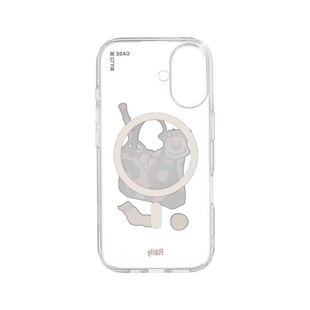 Rally x CASE CLUB เคส iPhone 16 Clear MagSafe Mr.Punky’s Tote